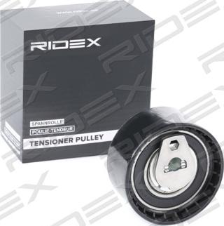RIDEX 308T0113 - Натяжной ролик, зубчатый ремень ГРМ autospares.lv