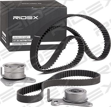 RIDEX 307T0044 - Комплект зубчатого ремня ГРМ autospares.lv