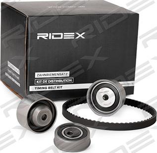 RIDEX 307T0057 - Комплект зубчатого ремня ГРМ autospares.lv