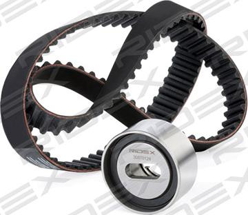 RIDEX 307T0145 - Комплект зубчатого ремня ГРМ autospares.lv