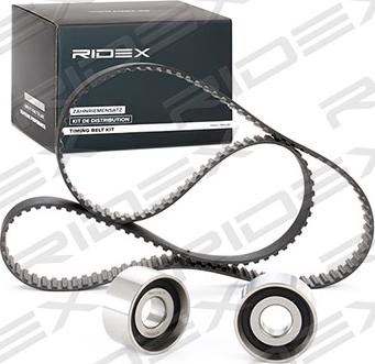 RIDEX 307T0156 - Комплект зубчатого ремня ГРМ autospares.lv