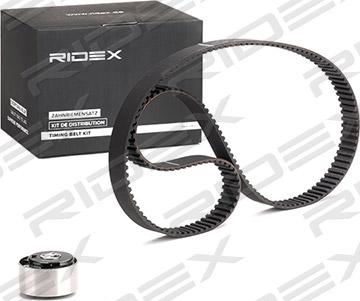 RIDEX 307T0105 - Комплект зубчатого ремня ГРМ autospares.lv