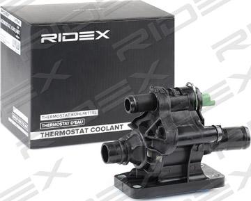 RIDEX 316T0095 - Термостат охлаждающей жидкости / корпус autospares.lv