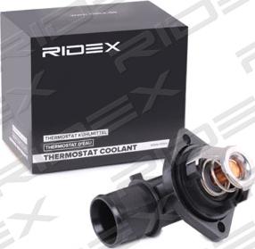 RIDEX 316T0093 - Термостат охлаждающей жидкости / корпус autospares.lv