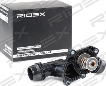 RIDEX 316T0042 - Термостат охлаждающей жидкости / корпус autospares.lv