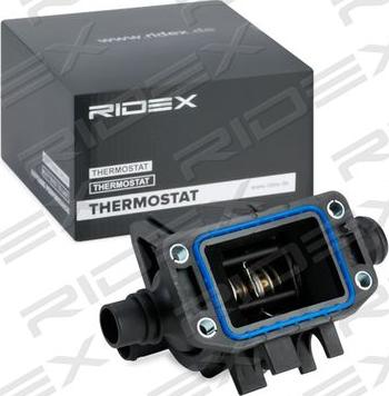 RIDEX 316T0057 - Термостат охлаждающей жидкости / корпус autospares.lv