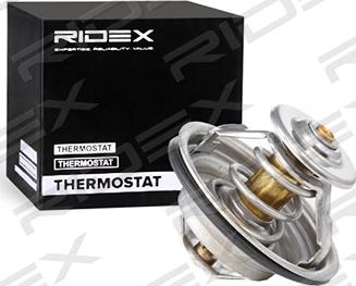 RIDEX 316T0008 - Термостат охлаждающей жидкости / корпус autospares.lv