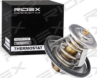 RIDEX 316T0002 - Термостат охлаждающей жидкости / корпус autospares.lv