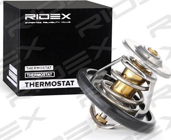 RIDEX 316T0017 - Термостат охлаждающей жидкости / корпус autospares.lv