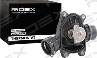 RIDEX 316T0038 - Термостат охлаждающей жидкости / корпус autospares.lv