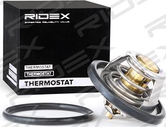 RIDEX 316T0029 - Термостат охлаждающей жидкости / корпус autospares.lv