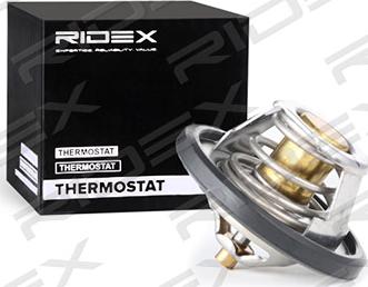 RIDEX 316T0026 - Термостат охлаждающей жидкости / корпус autospares.lv