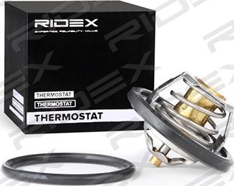 RIDEX 316T0020 - Термостат охлаждающей жидкости / корпус autospares.lv