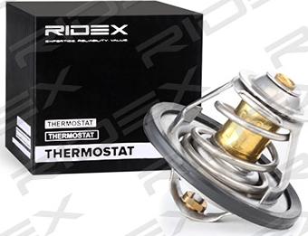 RIDEX 316T0022 - Термостат охлаждающей жидкости / корпус autospares.lv