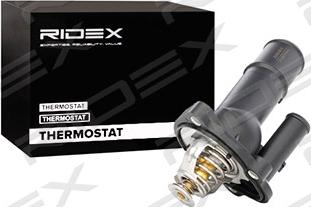 RIDEX 316T0076 - Термостат охлаждающей жидкости / корпус autospares.lv