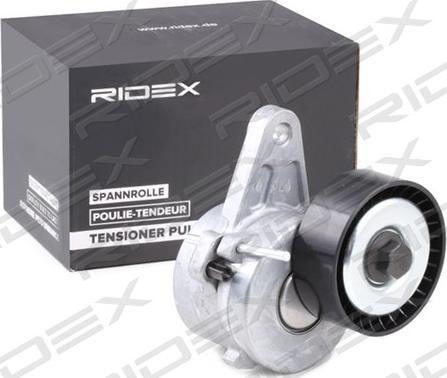RIDEX 310T0293 - Ролик, поликлиновый ремень autospares.lv