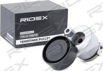 RIDEX 310T0205 - Ролик, поликлиновый ремень autospares.lv