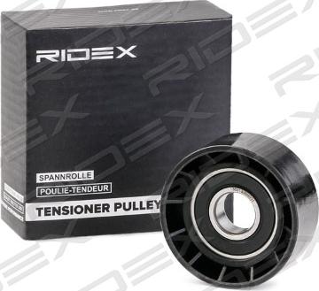 RIDEX 310T0214 - Ролик, поликлиновый ремень autospares.lv