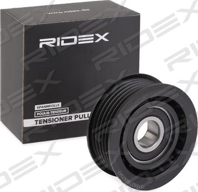 RIDEX 312D0006 - Ролик, поликлиновый ремень autospares.lv