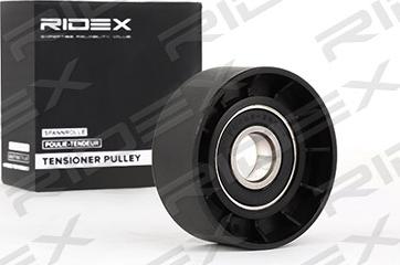 RIDEX 312D0015 - Ролик, поликлиновый ремень autospares.lv