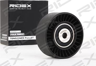 RIDEX 312D0037 - Ролик, поликлиновый ремень autospares.lv