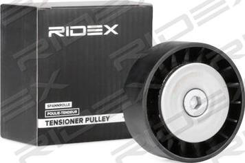 RIDEX 312D0028 - Ролик, поликлиновый ремень autospares.lv