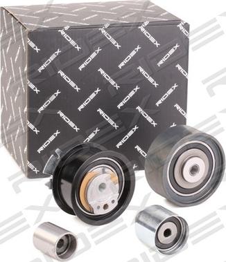 RIDEX 3321T0003 - Комплект роликов, зубчатый ремень ГРМ autospares.lv