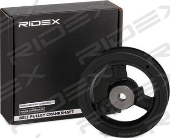 RIDEX 3213B0110 - Шкив коленчатого вала autospares.lv