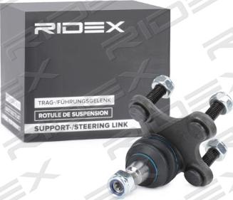 RIDEX 2462S0042 - Шаровая опора, несущий / направляющий шарнир autospares.lv