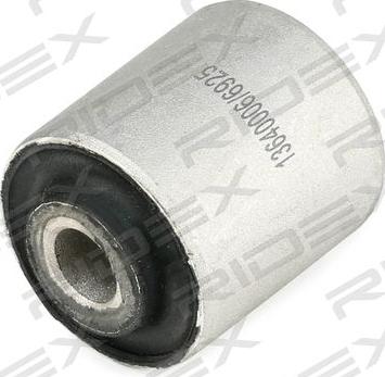 RIDEX 251T0159 - Сайлентблок, рычаг подвески колеса autospares.lv