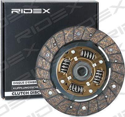 RIDEX 262C0039 - Диск сцепления, фрикцион autospares.lv