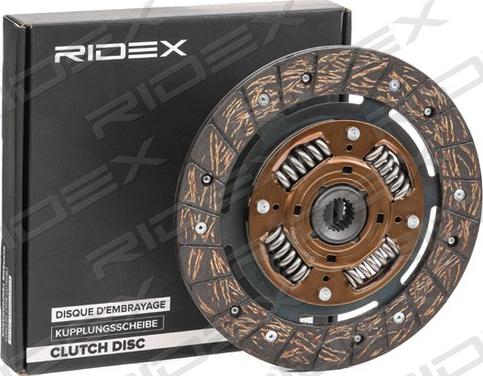 RIDEX 262C0038 - Диск сцепления, фрикцион autospares.lv
