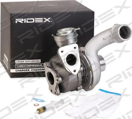 RIDEX 2234C0441 - Турбина, компрессор autospares.lv