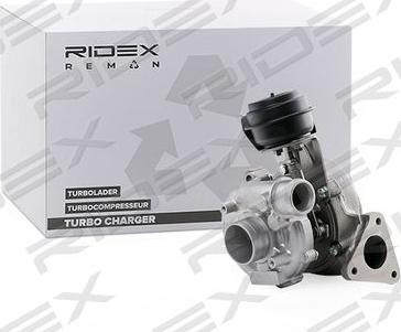 RIDEX 2234C0465R - Турбина, компрессор autospares.lv