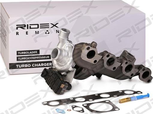 RIDEX 2234C0417R - Турбина, компрессор autospares.lv