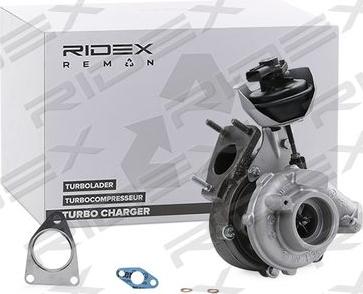 RIDEX 2234C0040R - Турбина, компрессор autospares.lv