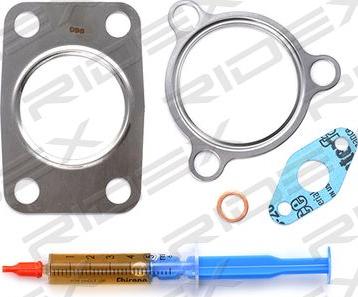 RIDEX 2234C0047R - Турбина, компрессор autospares.lv