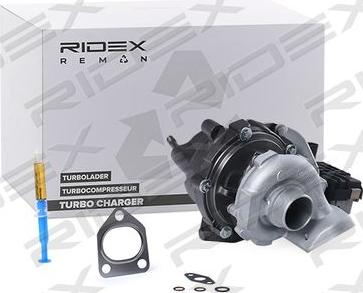 RIDEX 2234C0060R - Турбина, компрессор autospares.lv