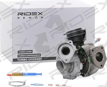 RIDEX 2234C0033R - Турбина, компрессор autospares.lv