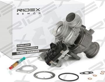 RIDEX 2234C0185R - Турбина, компрессор autospares.lv