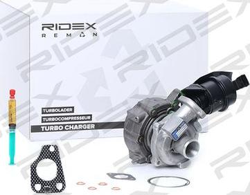 RIDEX 2234C0123R - Турбина, компрессор autospares.lv