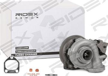 RIDEX 2234C0348R - Турбина, компрессор autospares.lv