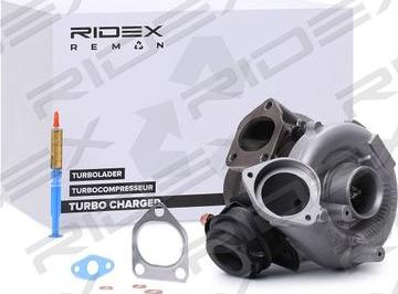 RIDEX 2234C0365R - Турбина, компрессор autospares.lv