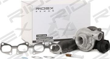 RIDEX 2234C0203R - Турбина, компрессор autospares.lv