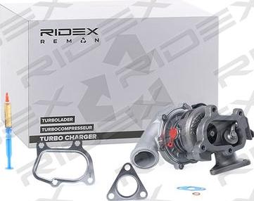 RIDEX 2234C10016R - Турбина, компрессор autospares.lv