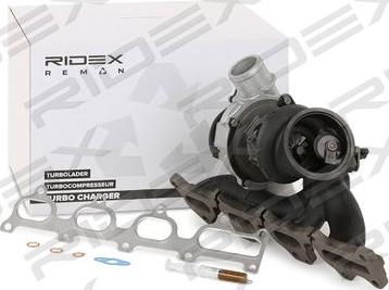 RIDEX 2234C10038R - Турбина, компрессор autospares.lv