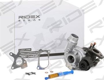 RIDEX 2234C10119R - Турбина, компрессор autospares.lv