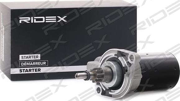 RIDEX 2S0400 - Стартер autospares.lv