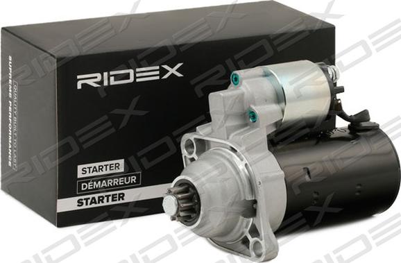 RIDEX 2S0423 - Стартер autospares.lv