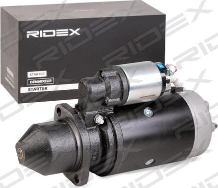 RIDEX 2S0538 - Стартер autospares.lv